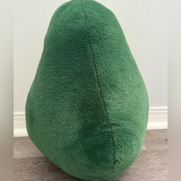 Plush Avocado Pillow with Heart - Picture 3 of 6